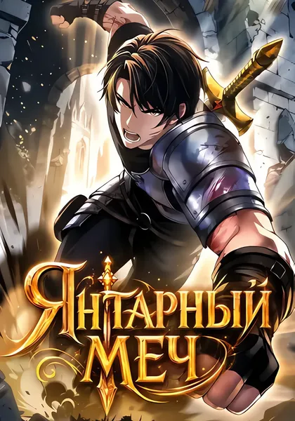 Янтарный меч — обложка манхуа, читать онлайн