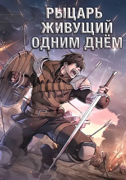 Рыцарь, живущий одним днём — обложка манхвы, читать онлайн
